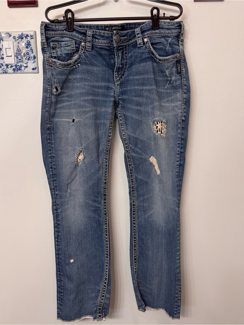 Silver jeans Aiko cropped